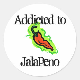 Adesivo Redondo Jalapenos