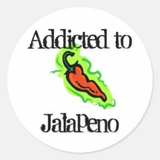 Adesivo Redondo Jalapenos