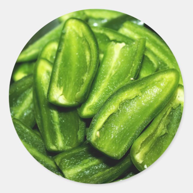 Adesivo Redondo Jalapenos DeSeered (Frente)