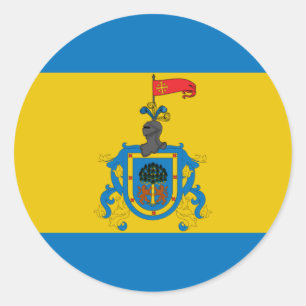 Adesivo Redondo Jalisco, México