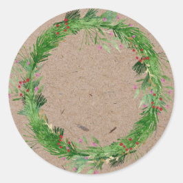 Adesivo Redondo Jam Canning Natal | Homemade Mason Jar