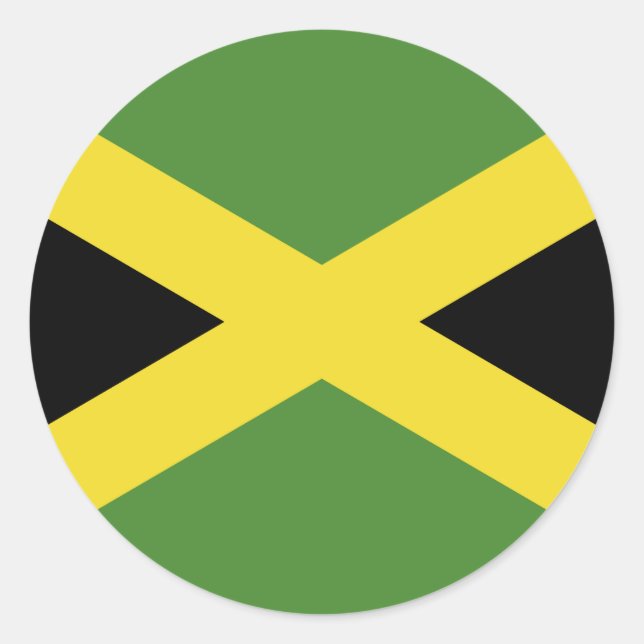 Adesivo Redondo Jamaica (Frente)