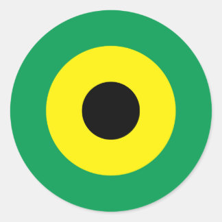 Adesivo Redondo Jamaican Mod Round Sticker 2