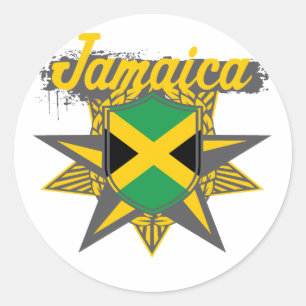 Adesivo Redondo jamaicastar