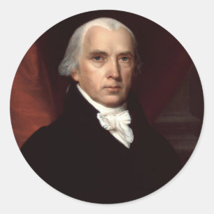 Adesivo Redondo James Madison