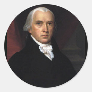 Adesivo Redondo James Madison