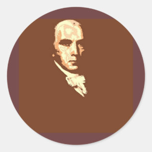 Adesivo Redondo James Madison