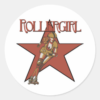 Adesivo Redondo jammer do rollergirl
