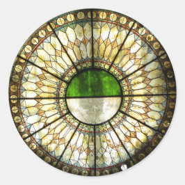 Adesivo Redondo Janela Ucraniana