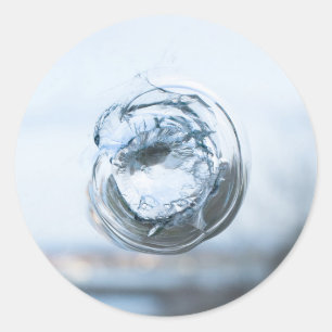 Adesivo Redondo Janelas quebradas