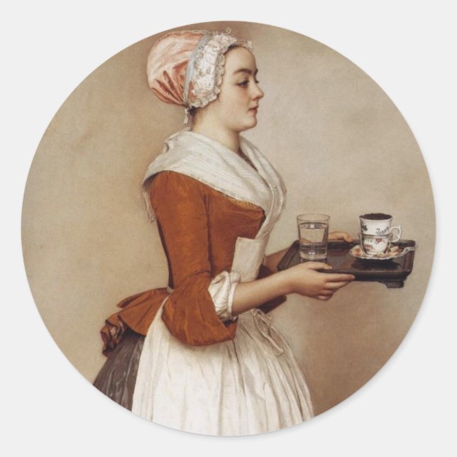 ADESIVO REDONDO JANTO CHOCOLATE FONDUE (Frente)