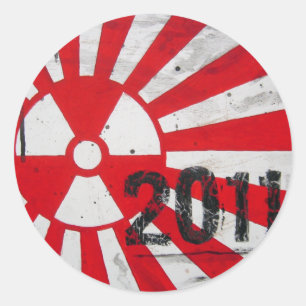 Adesivo Redondo Japan2011… em memory