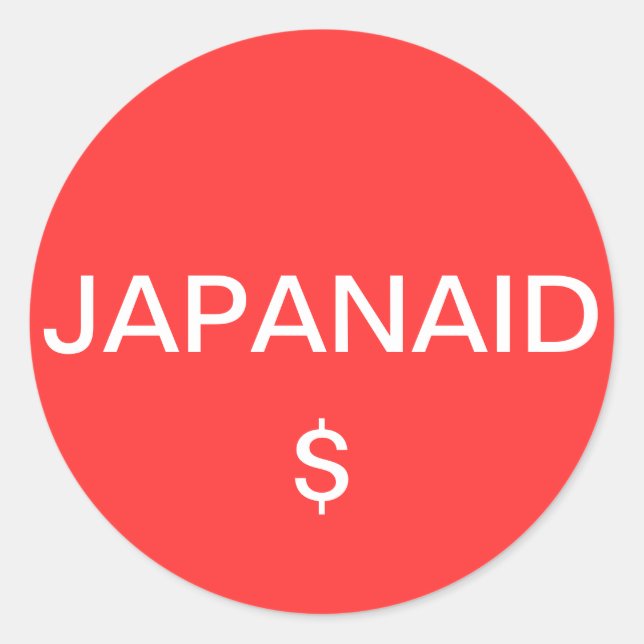ADESIVO REDONDO JAPANAID (Frente)