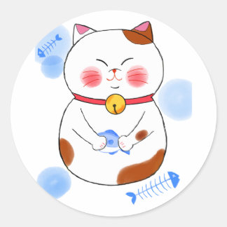 Adesivo Redondo Japanese　Traditional　Vintage