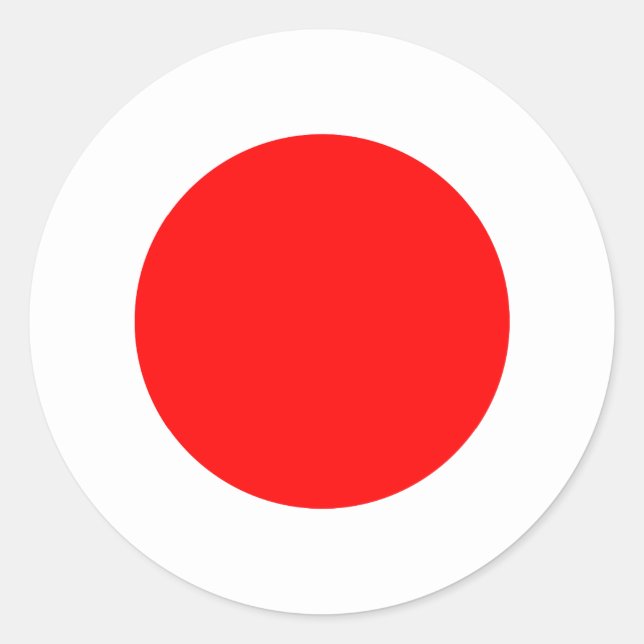 Adesivo Redondo Japão (Frente)