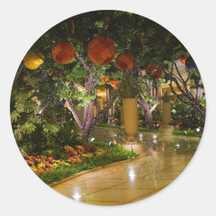 Adesivo Redondo Jardim Interior Wynn Atrium Las Vegas #2 Stickers