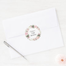 Jardim Rosa de Verão Floral Damas 75º Aniversário