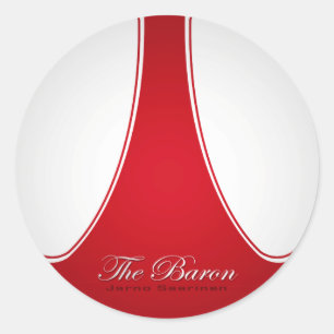 Adesivo Redondo Jarno "o Baron" Saarinen