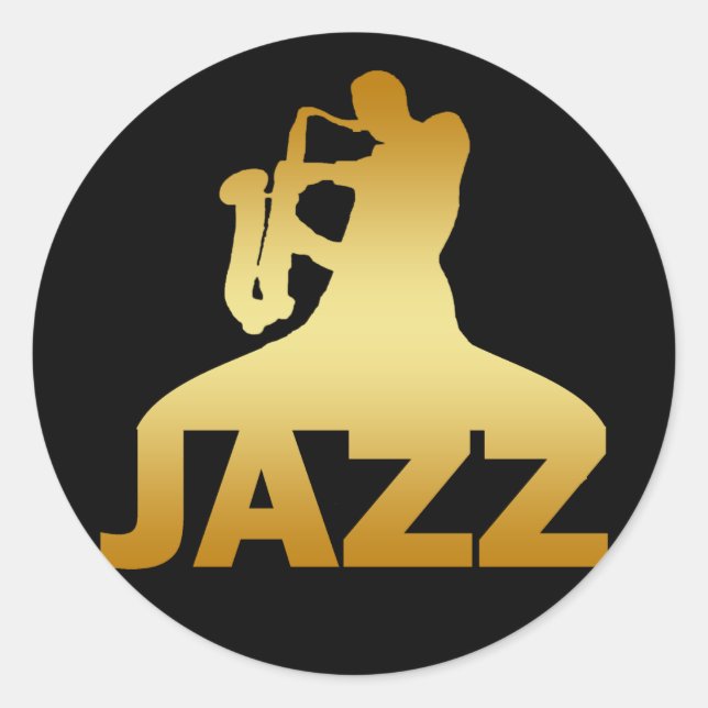 ADESIVO REDONDO JAZZ (Frente)