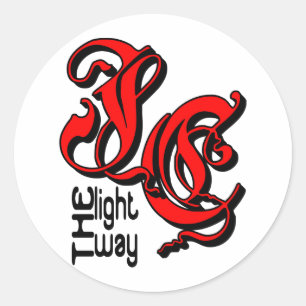Adesivo Redondo JC The Way Christian