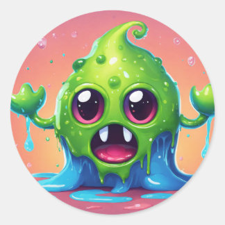 Adesivo Redondo Jelly Bliss Stickers: Aprecie o Seu Mundo!