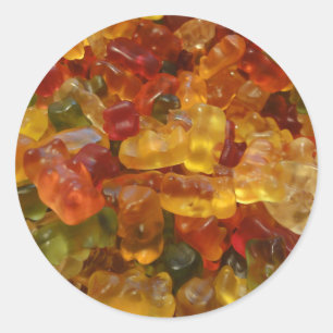 Adesivo Redondo Jelly Sweets