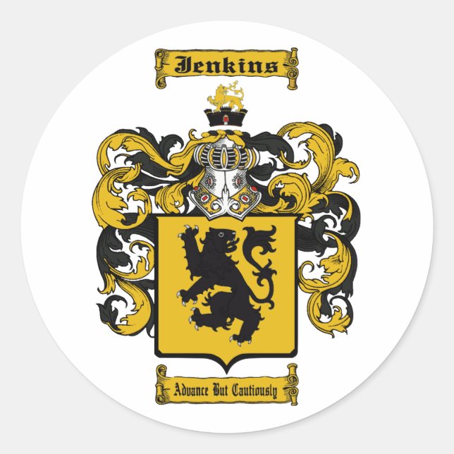 Adesivo Redondo Jenkins (Frente)
