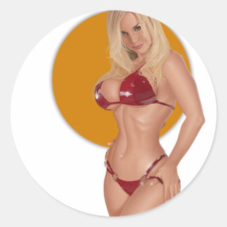 Adesivo Redondo Jenny Stickers