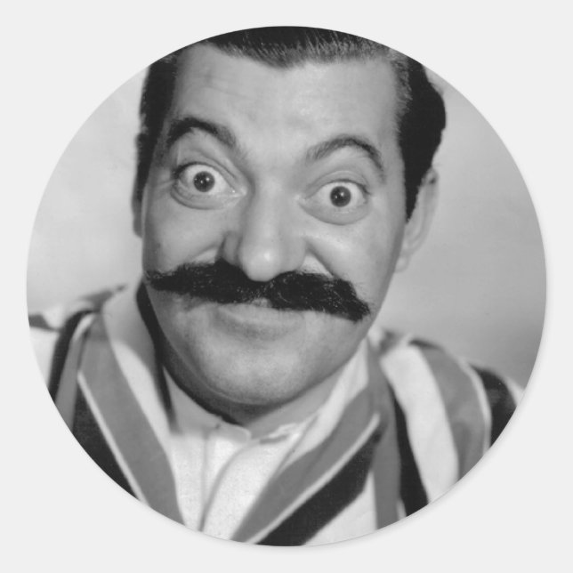 Adesivo Redondo Jerry Colonna (Frente)