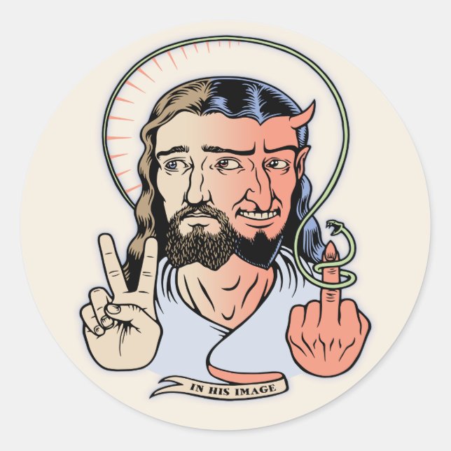 Adesivo Redondo Jesifer (Frente)