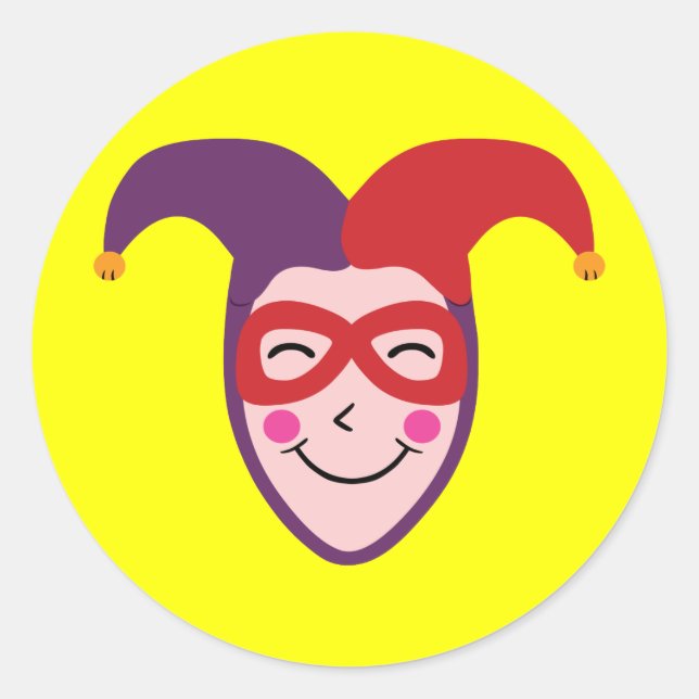 Adesivo Redondo Jester (Frente)