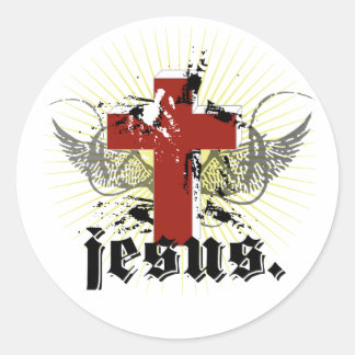 Adesivo Redondo jesus