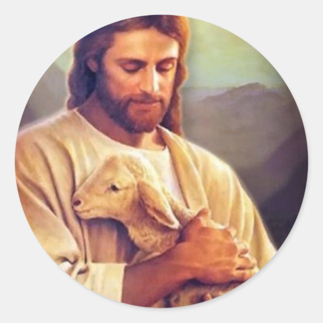 Adesivo Redondo Jesus (Frente)