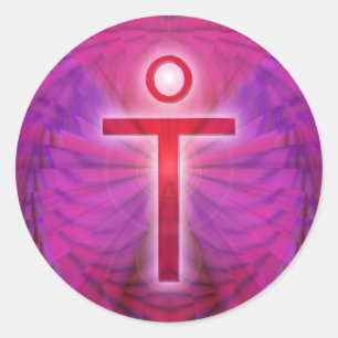 Adesivo Redondo Jesus Cristo