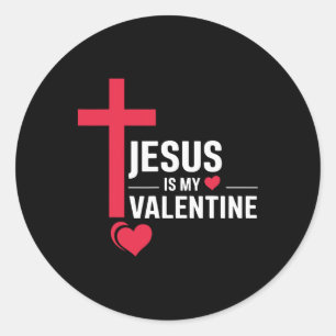 Adesivo Redondo Jesus É Meu Namorado