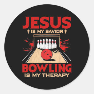 Adesivo Redondo Jesus É Minha Boliche Salvadora É Minha Vintage Te