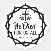 Jesus morreu por todos nós