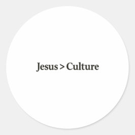Adesivo Redondo Jesus > Pau de Cultura.