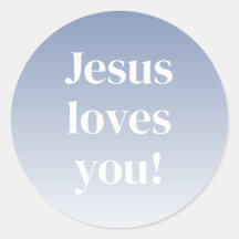 Jesus te ama! Qualquer cor ombre 
