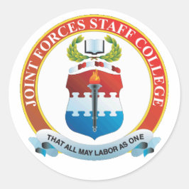 Adesivo Redondo JFSC Sticker