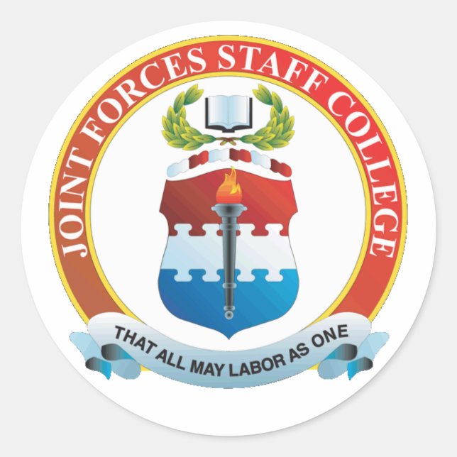 Adesivo Redondo JFSC Sticker (Frente)