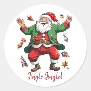 Adesivo Redondo Jingle Jingle!