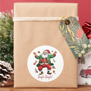 Adesivo Redondo Jingle Jingle!