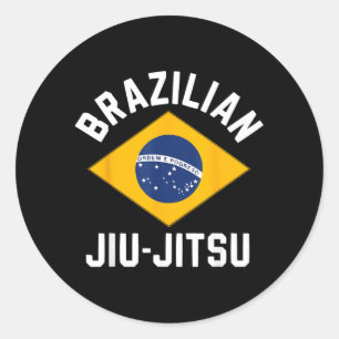 Adesivo Redondo Jiu Jitsu BJJ Artes Marciais Mistas MMA Combate