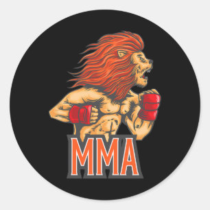 Adesivo Redondo Jiu-jitsu, Boxe, Kickboxing e Mma S