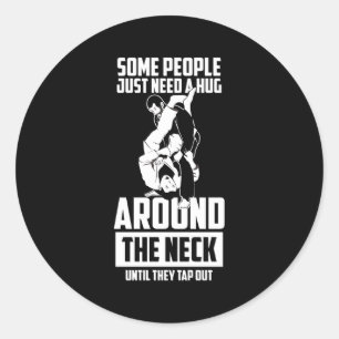 Adesivo Redondo Jiu Jitsu Para O Bjj Jiu Jitsu