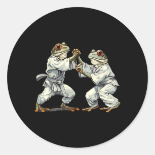 Adesivo Redondo Jiu-Jitsu Taekwondo Kickboxing Judo oad MMA