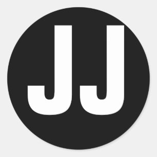 Adesivo Redondo JJ Tribute