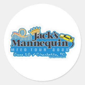 Adesivo Redondo JM MFEO Tour - Charlotte Sticker