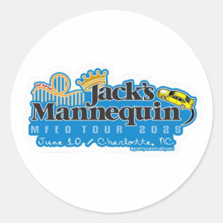 Adesivo Redondo JM MFEO Tour - Charlotte Sticker